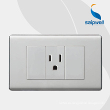 Saip/Saipwell British Standard CE certificado 20 A interruptor de pared de vidrio de alta calidad